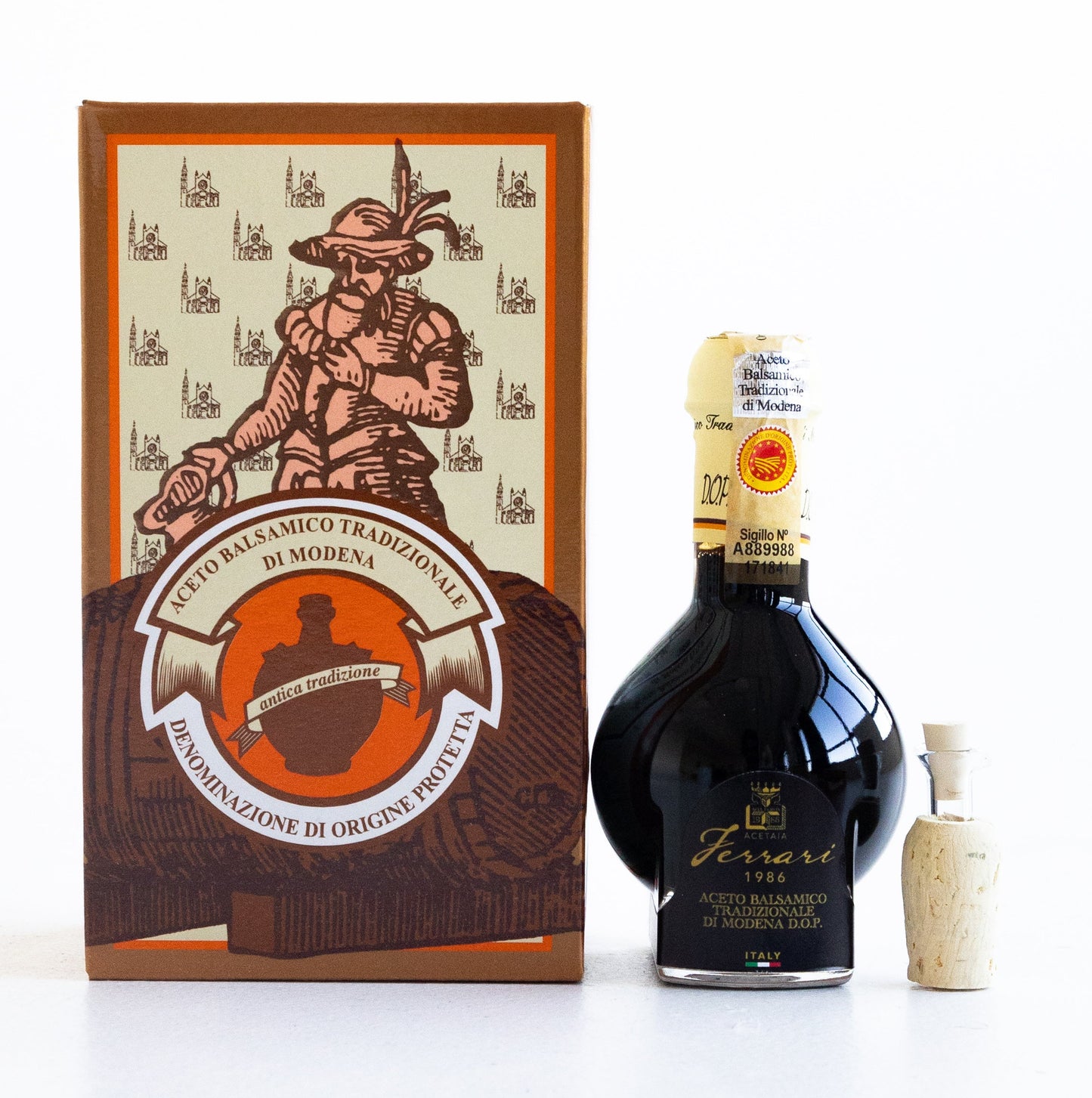 Traditioneller Balsamessig aus Modena Affinato 12 Jahre Alt D.O.P. - Acetaia Ferrari 1986