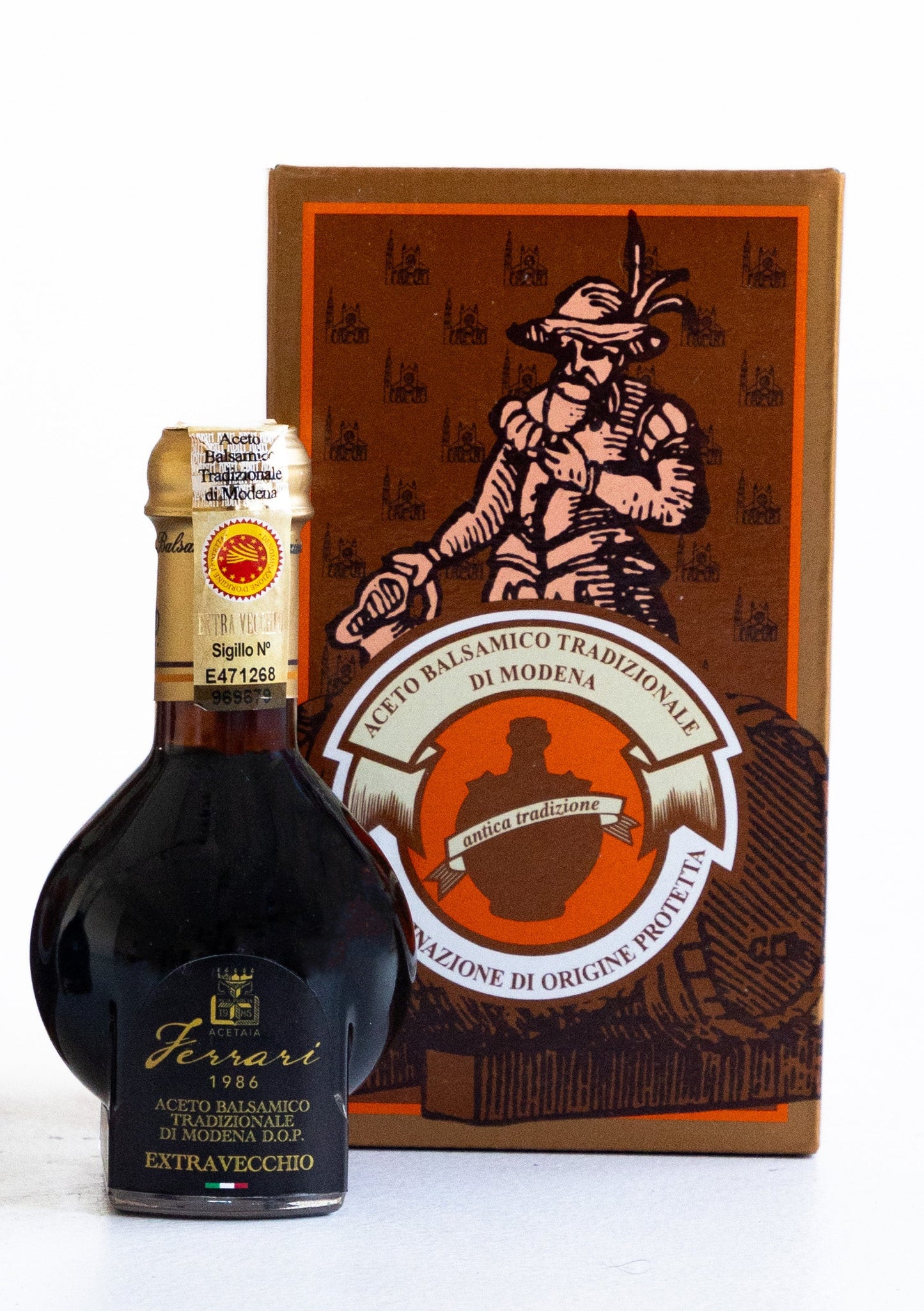 Aceto-balsamico_di_Modena_-Tradizionale-EXTRAVECCHIO-Affinato-25-anni-D.O.P._Acetaia-Ferrari-1986