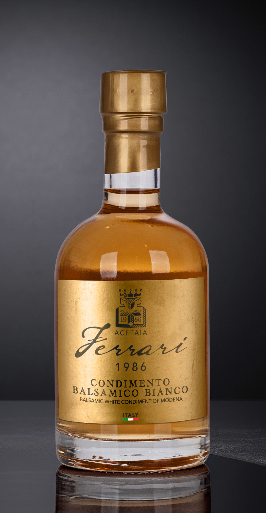 Condimento Balsamico Bianco - Aceto Bianco di Modena
Acetaia Ferrari 1986